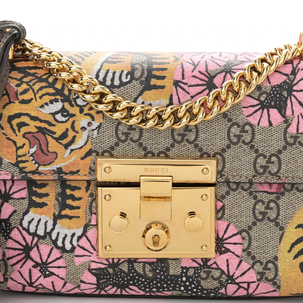 Lushentic Grade Replica Bags Small Bengal Padlock Shoulder Bag - Image 8