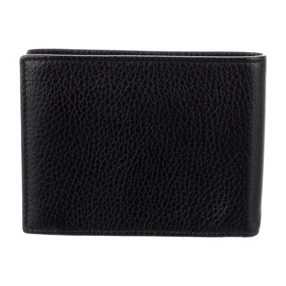 Lushentic Reviews Small Bifold Wallet Black Calfskin Leather - Image 2