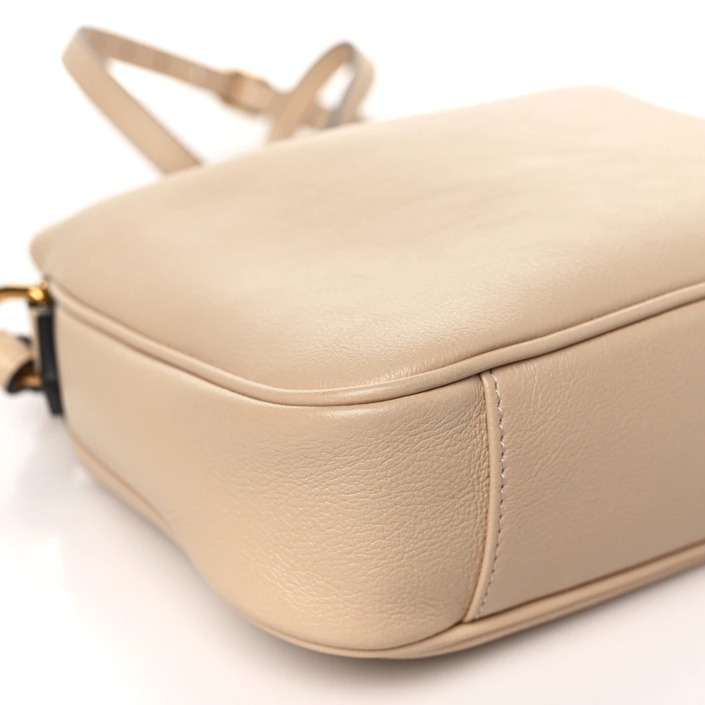 Buy Lushentic Grade Bags Small Diana Shoulder Bag Light Beige Leather - Image 4