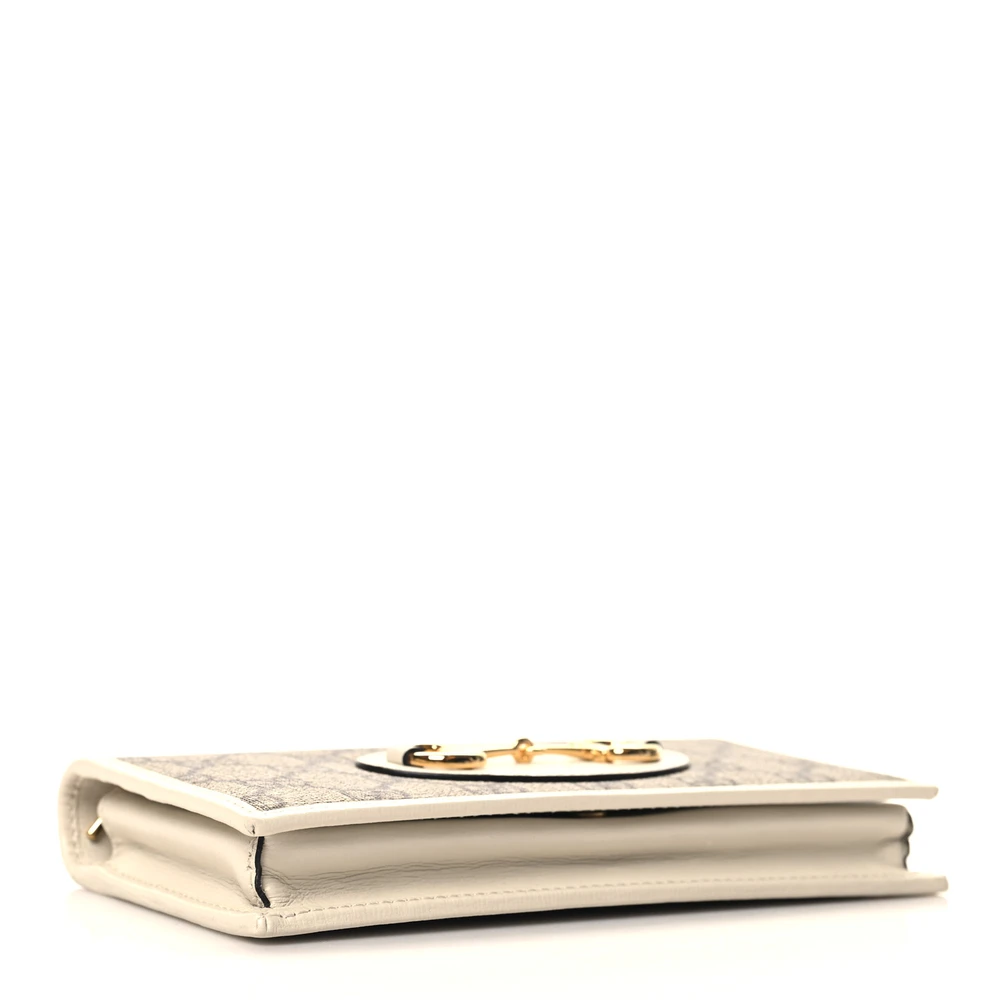Replica Gucci Wallet On Chain - Small Horsebit 1955 in GG Canvas - Image 6