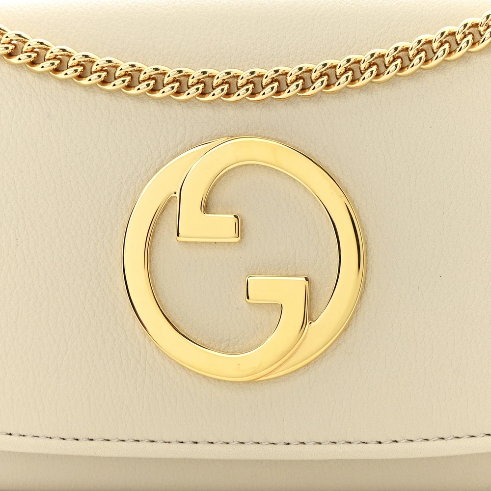 Lushentic Small Roxy Blondie Continental Chain Wallet in Mystic White - Image 8