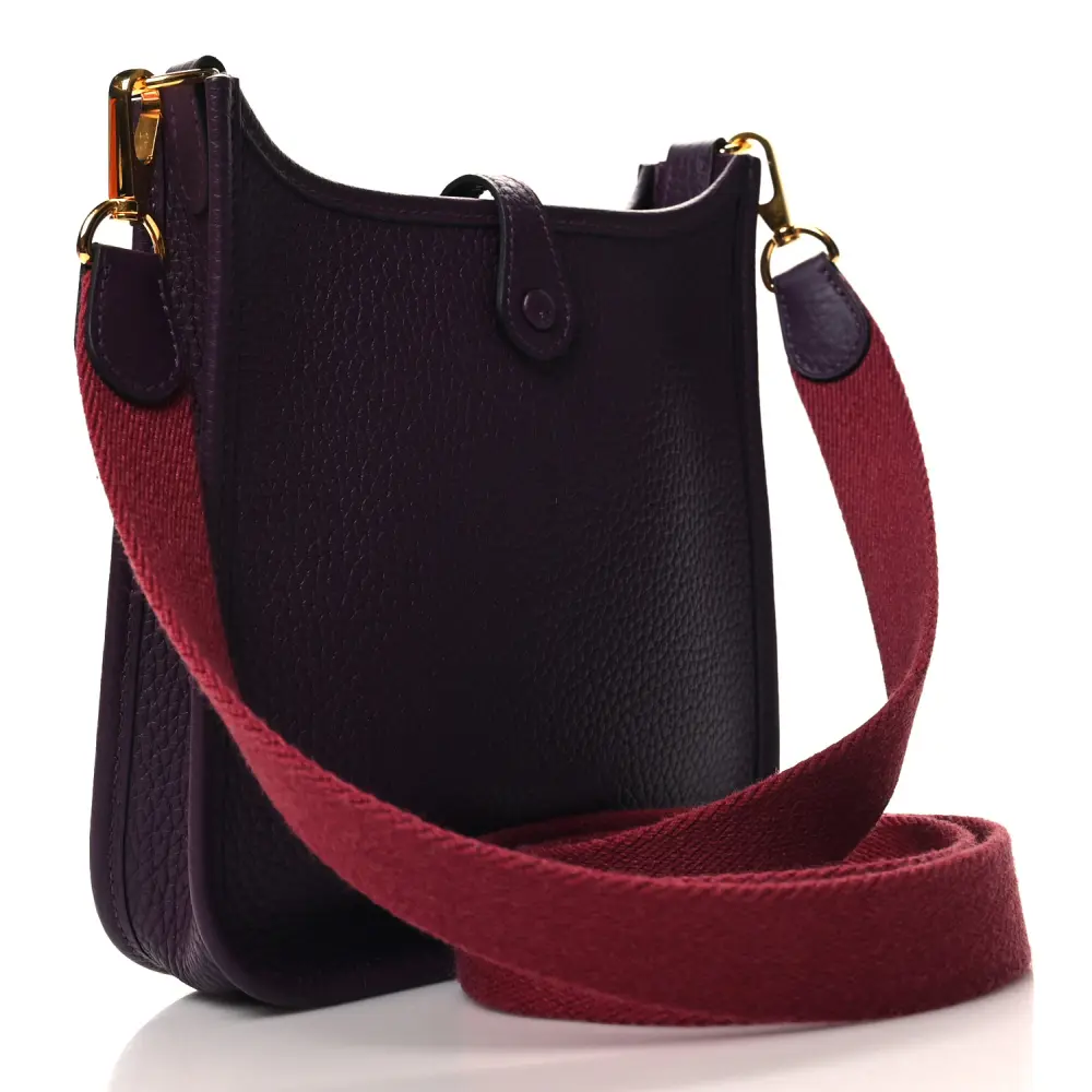 Lushentic Grade Amazone Evelyne TPM Cassis Rouge Grenat Leather - Image 3