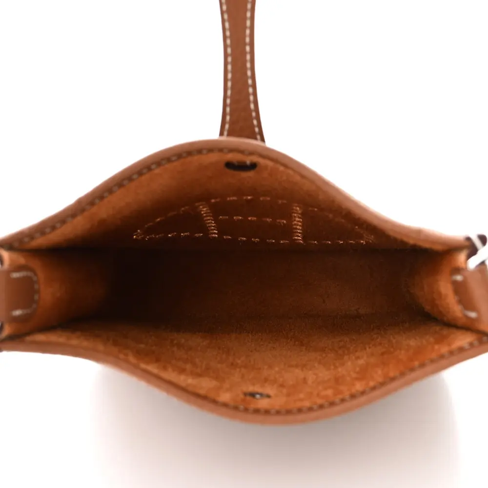 Lushentic Replica Handbags Evelyne TPM Brown Taurillon Clemence Leather - Image 7
