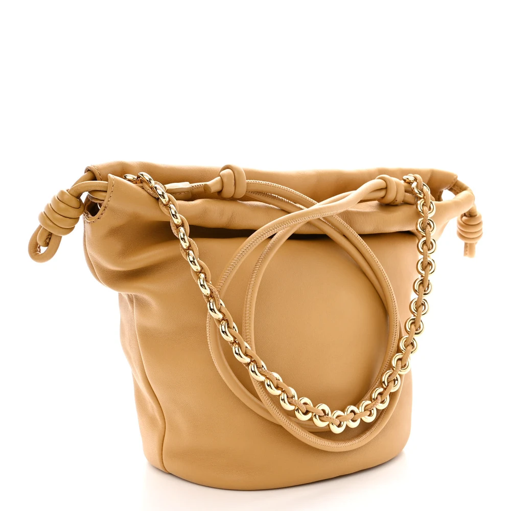 Lushentic Grade Bag: Flamenco Bucket Bag Medium Sahara Mellow - Image 3