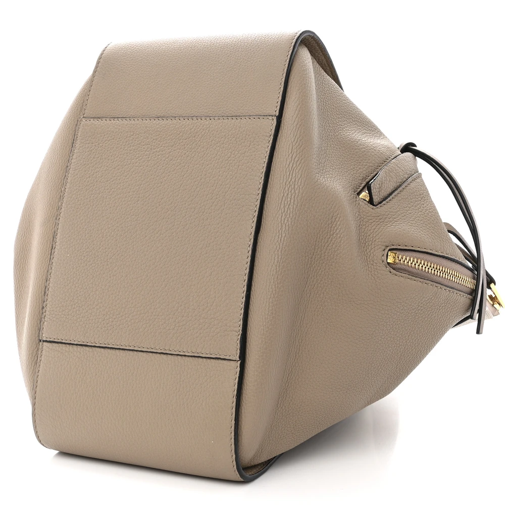Lushentic Bags Hammock Shoulder Bag – Sand Mink Calfskin Gold Hardware - Image 5