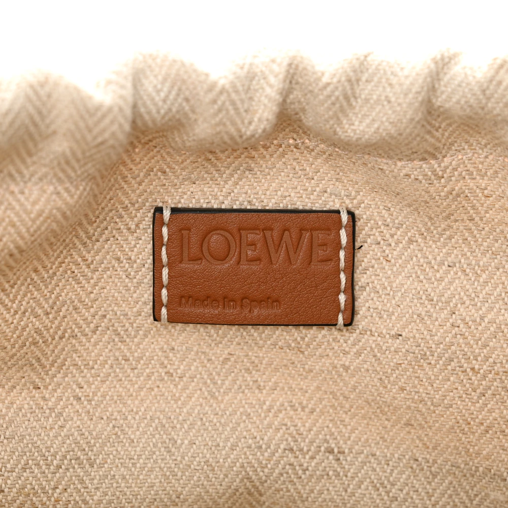 Lushentic Mini Bucket Bag in Natural Tan Calfskin Leather - Image 2
