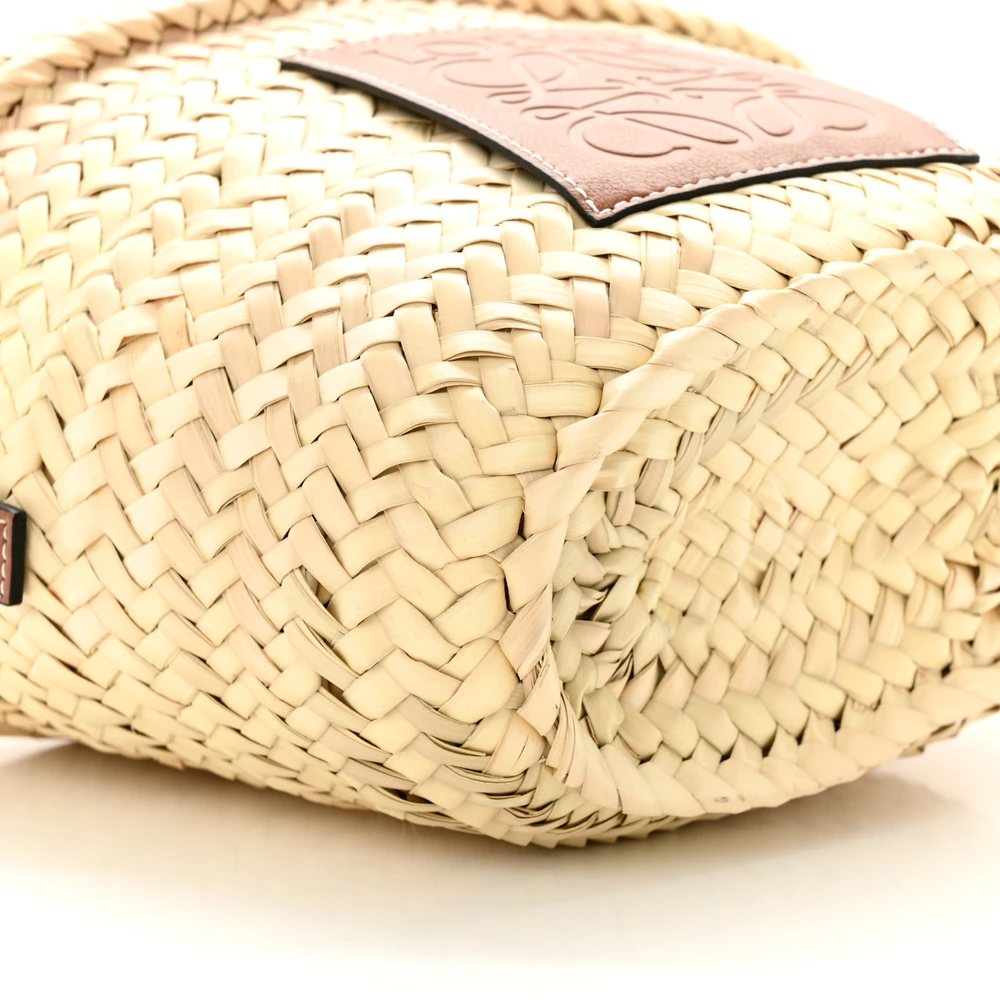 Lushentic Mini Bucket Bag in Natural Tan Calfskin Leather - Image 4