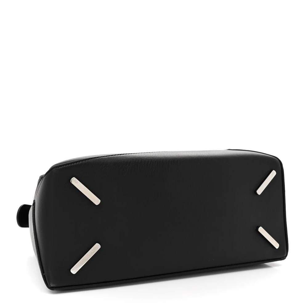 Lushentic Replicas Puzzle Edge Bag Medium Black Calfskin Leather - Image 6