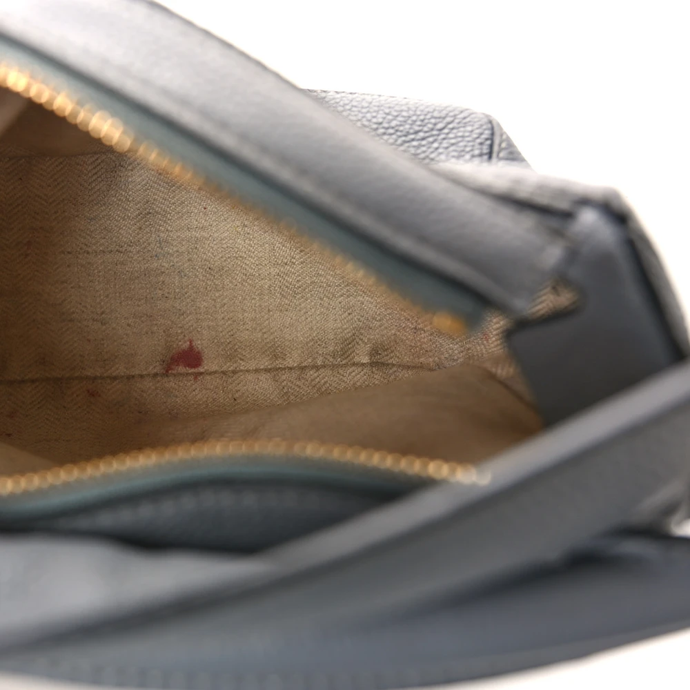 Lushentic Grade Bags - Puzzle Edge Mini in Gunmetal Calfskin Leather - Image 7