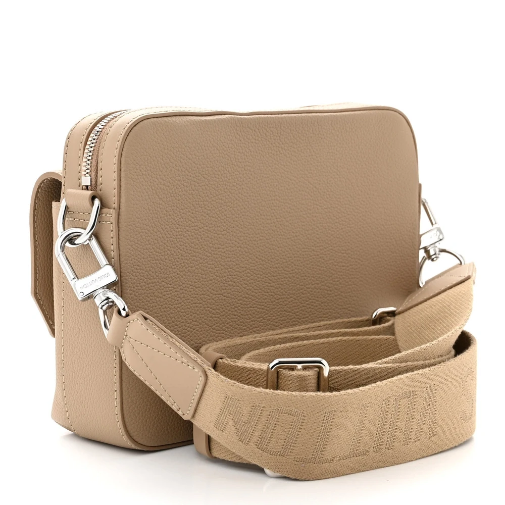 Lushentic Grade Aerogram Fastline Messenger PM in Sable Beige Leather - Image 3