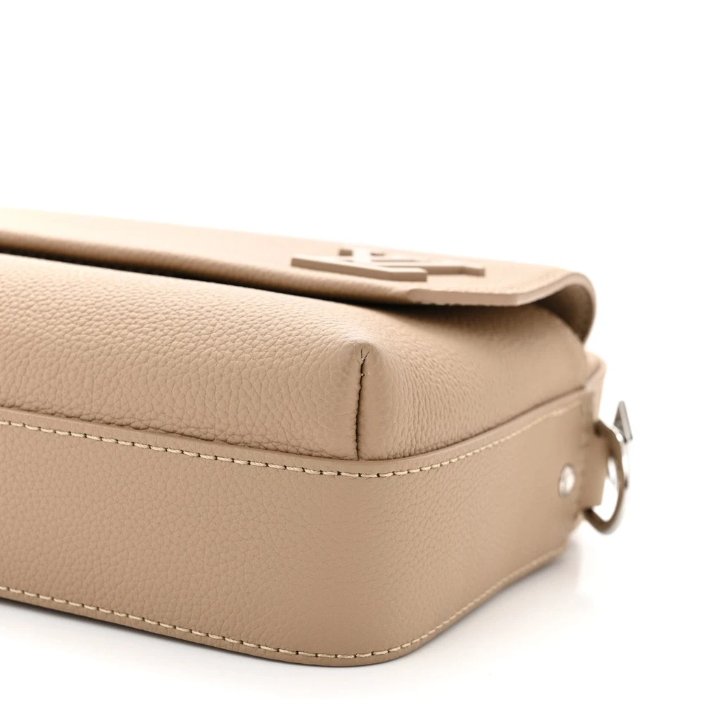 Lushentic Grade Aerogram Fastline Messenger PM in Sable Beige Leather - Image 4