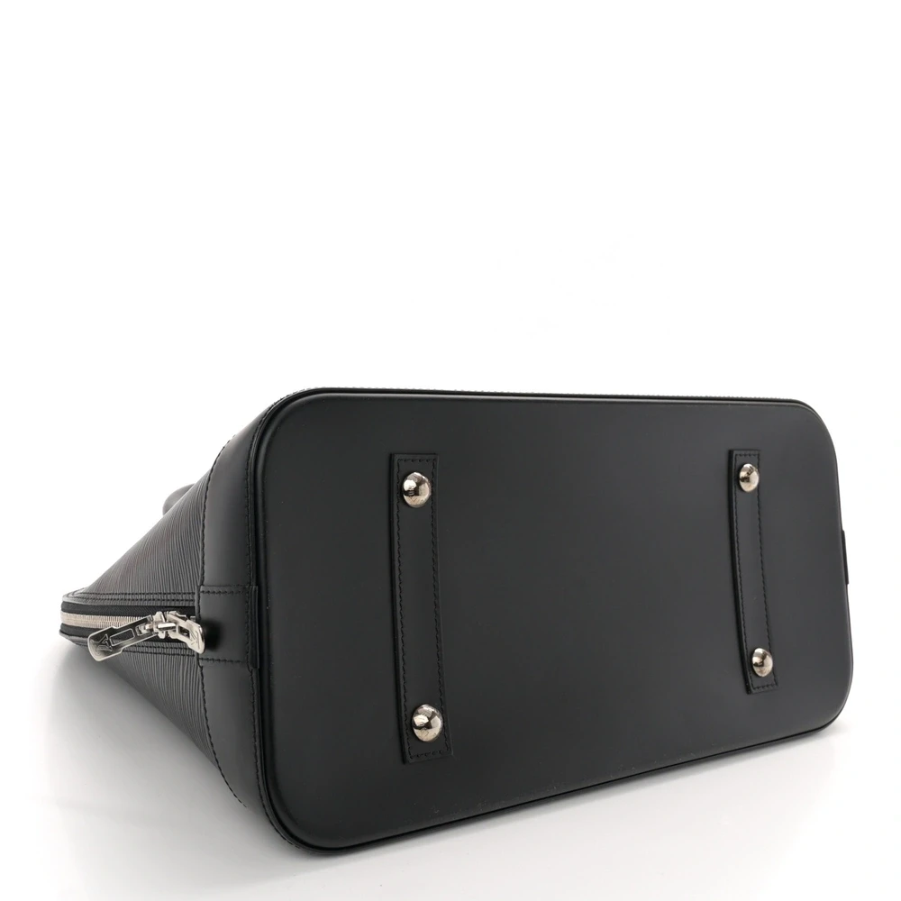 Lushentic Alma GM Black Electric Epi Leather Silver Hardware Replica - Image 6