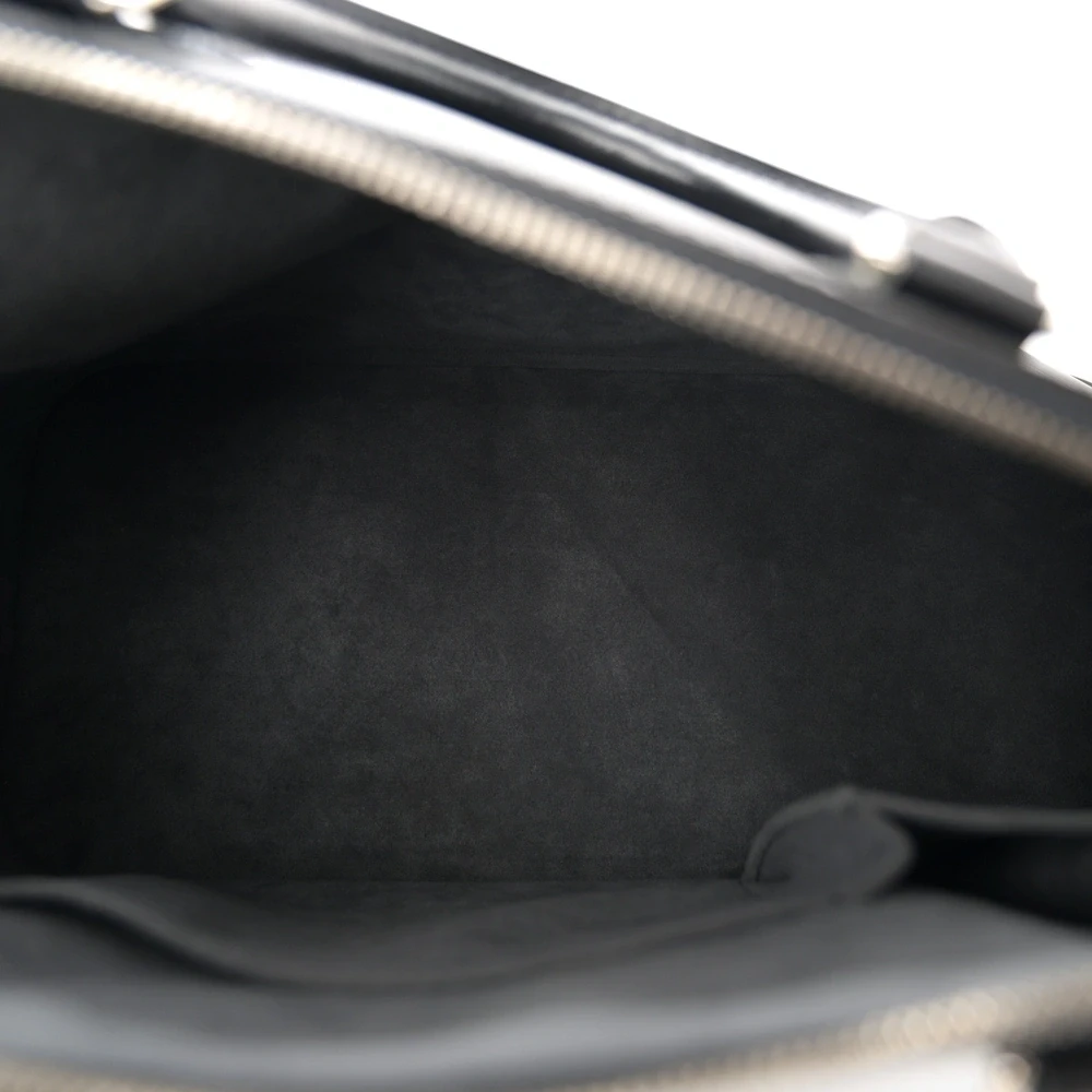 Lushentic Alma GM Black Electric Epi Leather Silver Hardware Replica - Image 7