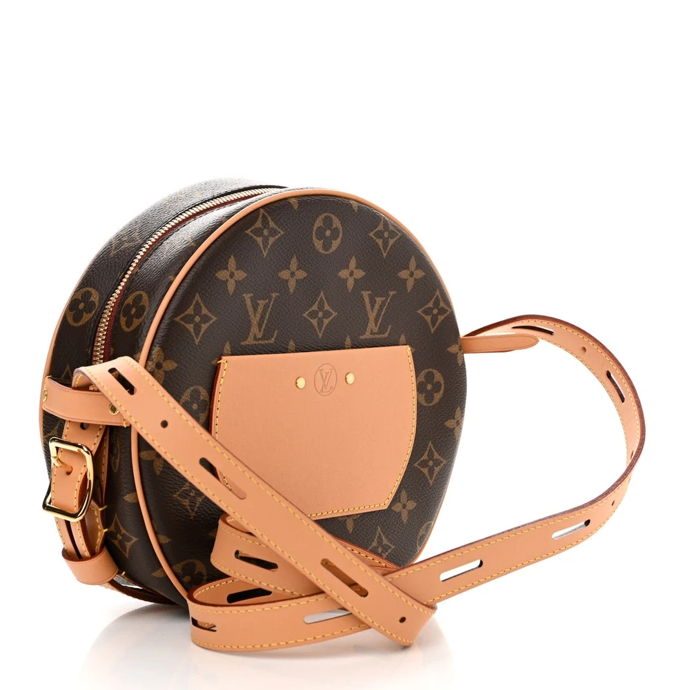 Lushentic Class Boite Chapeau Souple MM Monogram Canvas Gold Hardware - Image 3