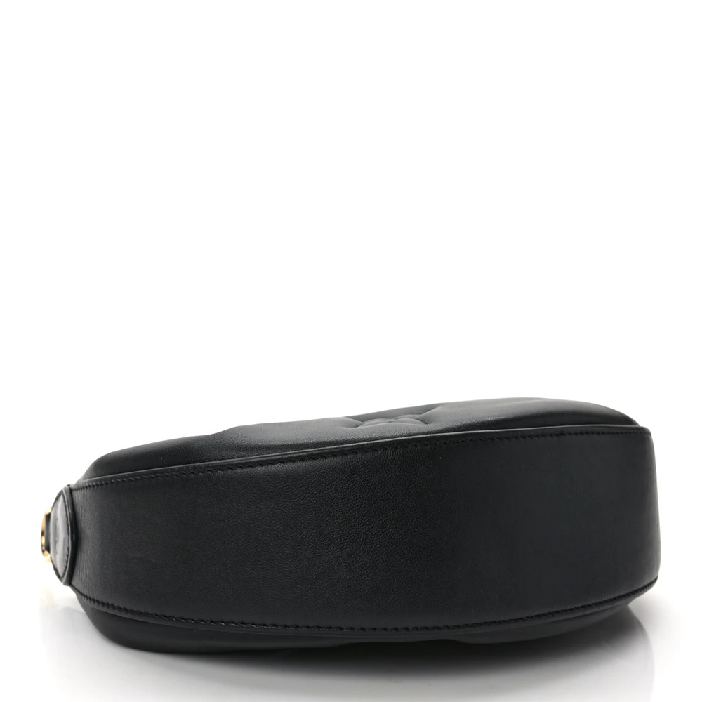 Lushentic Bags Review: Bubblegram Over the Moon PM Black Calfskin Leather - Image 6