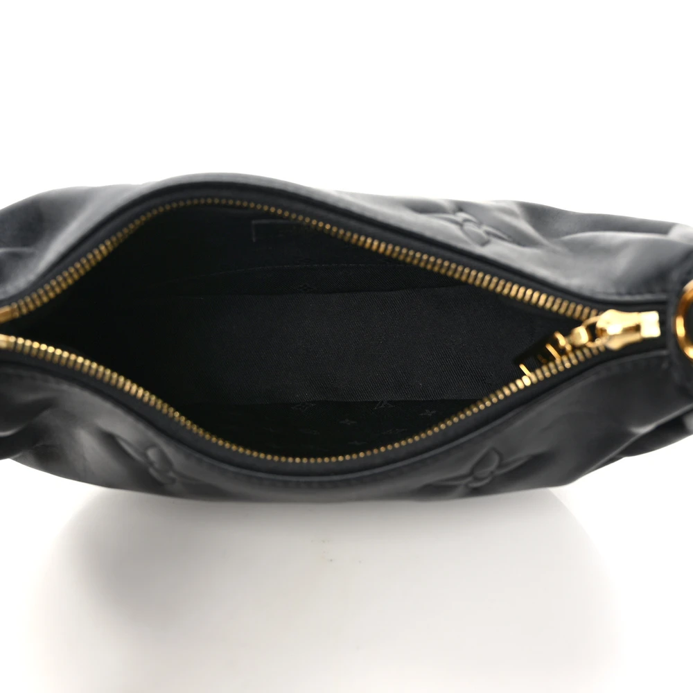Lushentic Bags Review: Bubblegram Over the Moon PM Black Calfskin Leather - Image 7