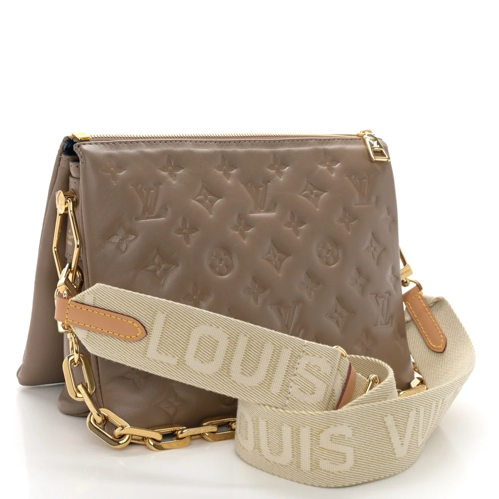 Lushentic Coussin PM Taupe Monogram Lambskin Gold Hardware Replica - Image 2