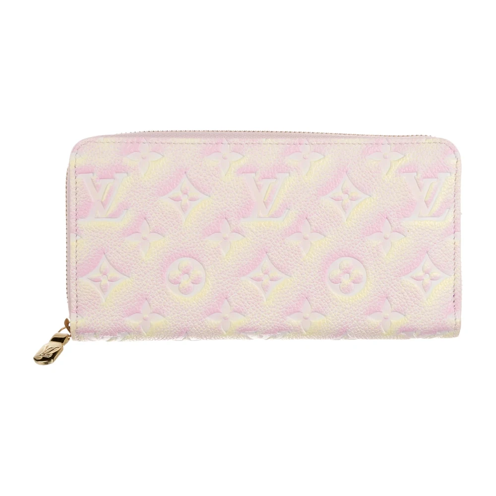 Lushentic Grade Bags: Large Wallet in Pink Monogram Canvas, Gold Hardware