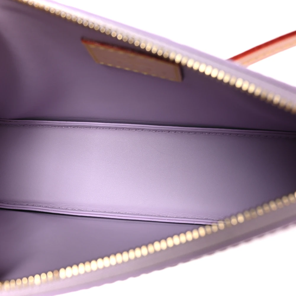 Lushentic Bags Lexington Pochette PM - Glossy Lilac Vernis Gold - Image 7