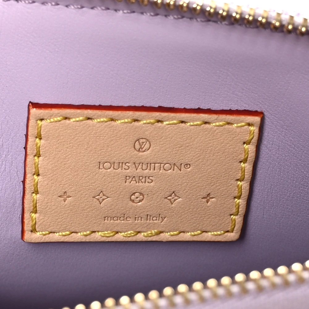 Lushentic Bags Lexington Pochette PM - Glossy Lilac Vernis Gold - Image 2