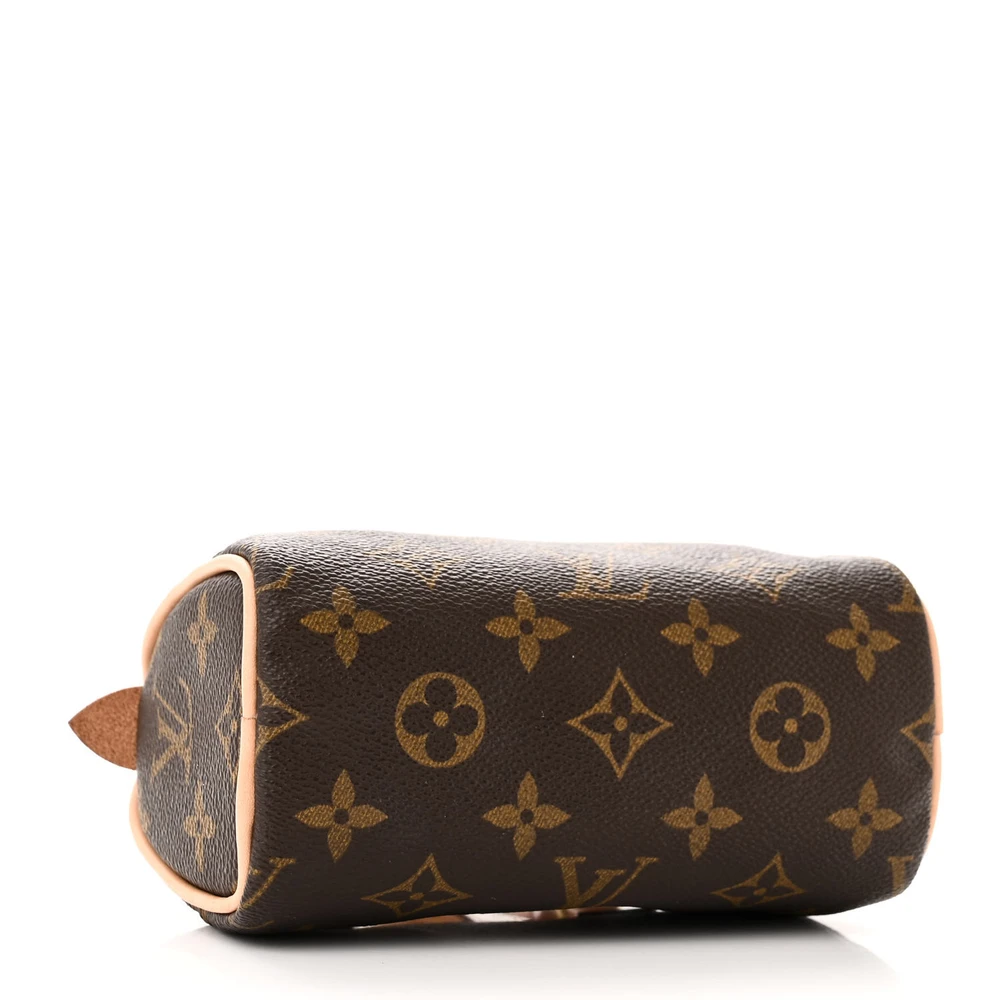 Lushentic Quality Mini Sac HL Speedy Monogram Canvas Brass Hardware - Image 5