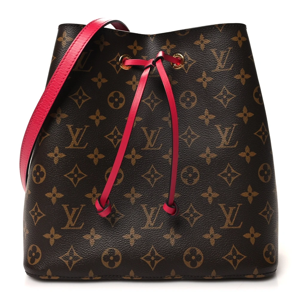 Lushentic Louis Vuitton NeoNoe MM Freesia Monogram Canvas Front