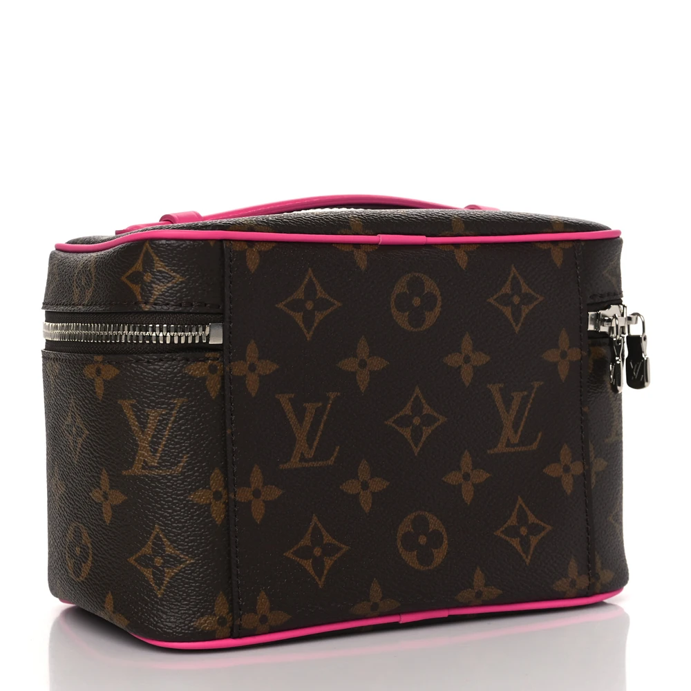 Lushentic Reviews Nice BB Fuchsia Monogram Macassar Canvas - Image 3