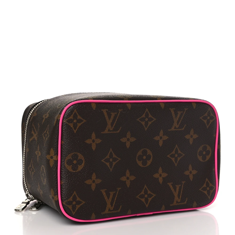 Lushentic Reviews Nice BB Fuchsia Monogram Macassar Canvas - Image 6
