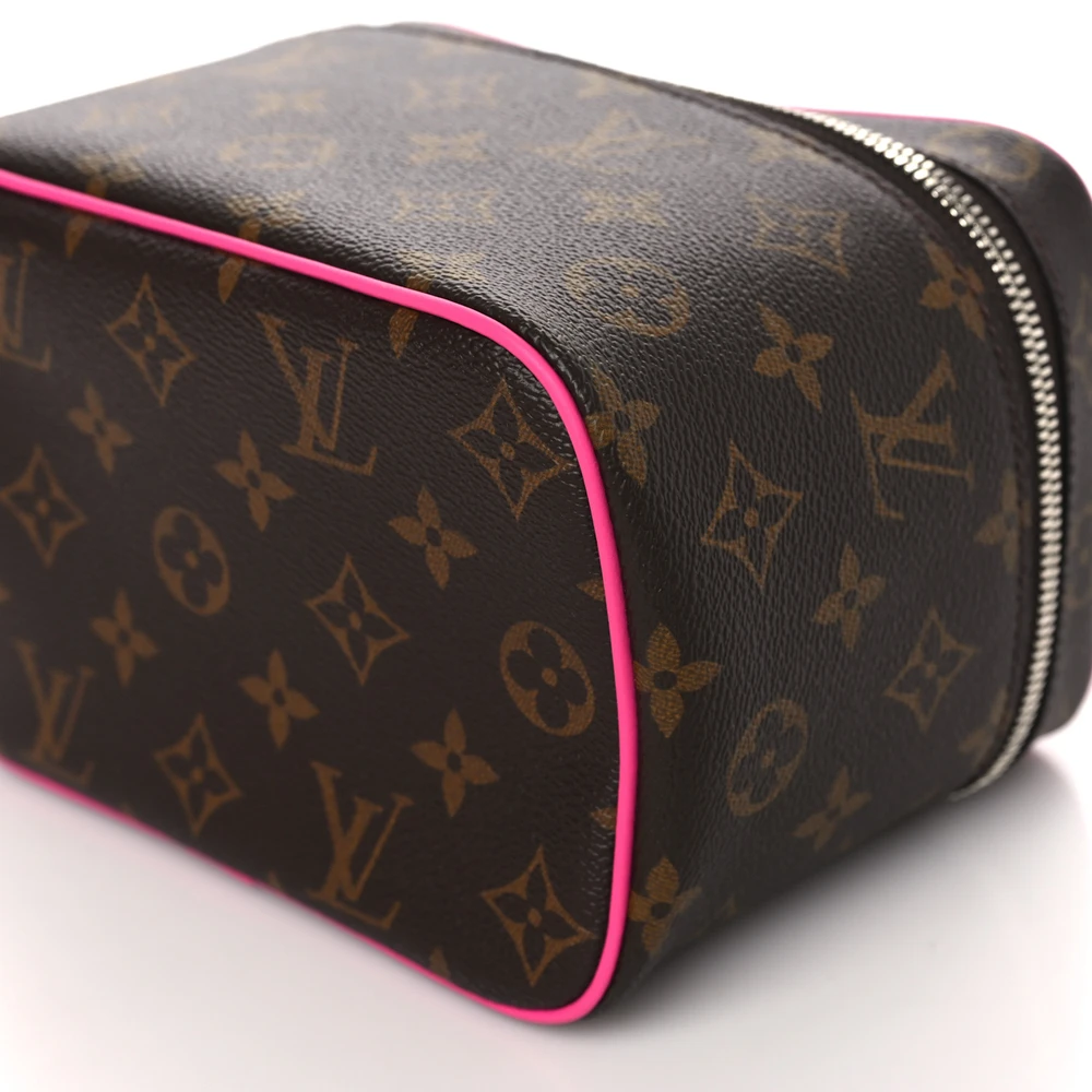 Lushentic Reviews Nice BB Fuchsia Monogram Macassar Canvas - Image 5