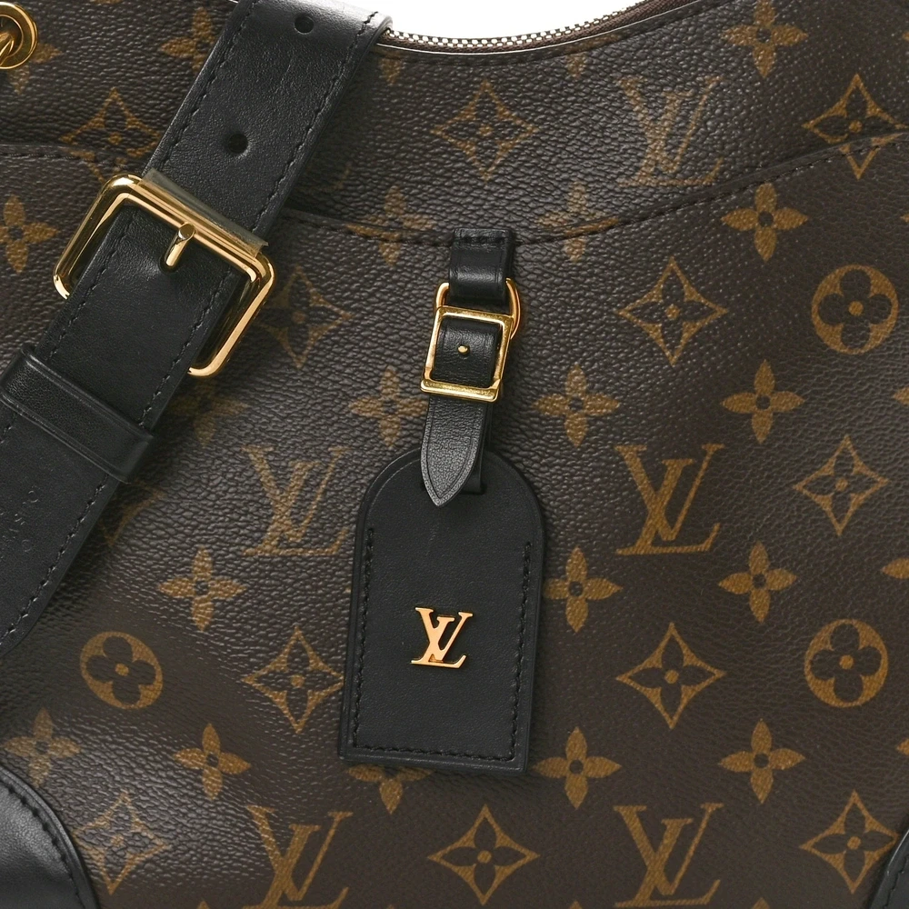 Lushentic Quality Replica Handbags - Odeon PM Black Monogram Canvas - Image 8
