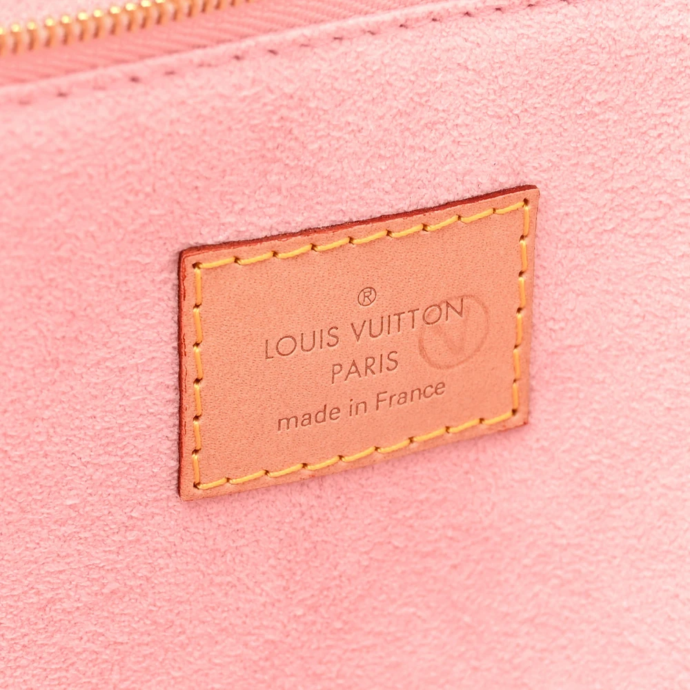 Lushentic Grade Replica Propriano MM Damier Azur Canvas Rose Ballerine Interior - Image 2