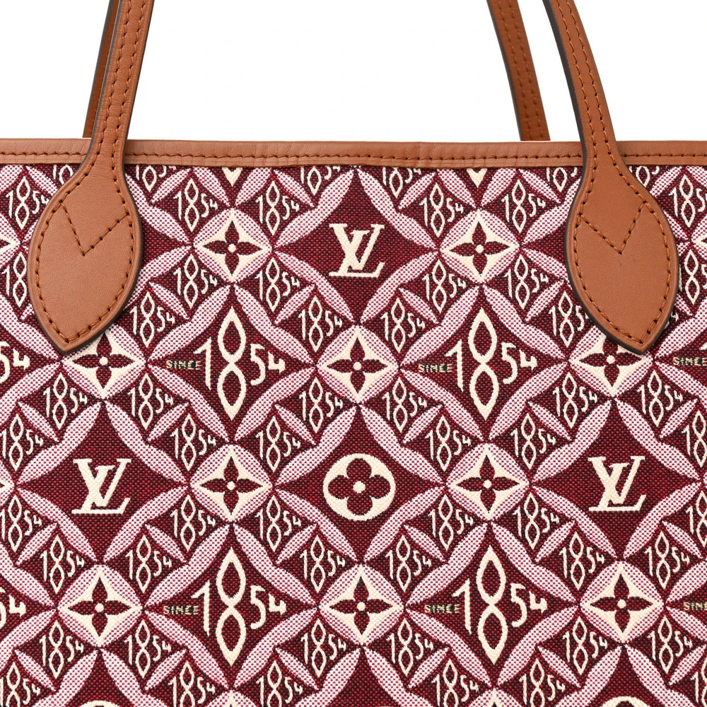 Lushentic Replicas Since 1854 - Neverfull MM Bordeaux Jacquard - Image 8