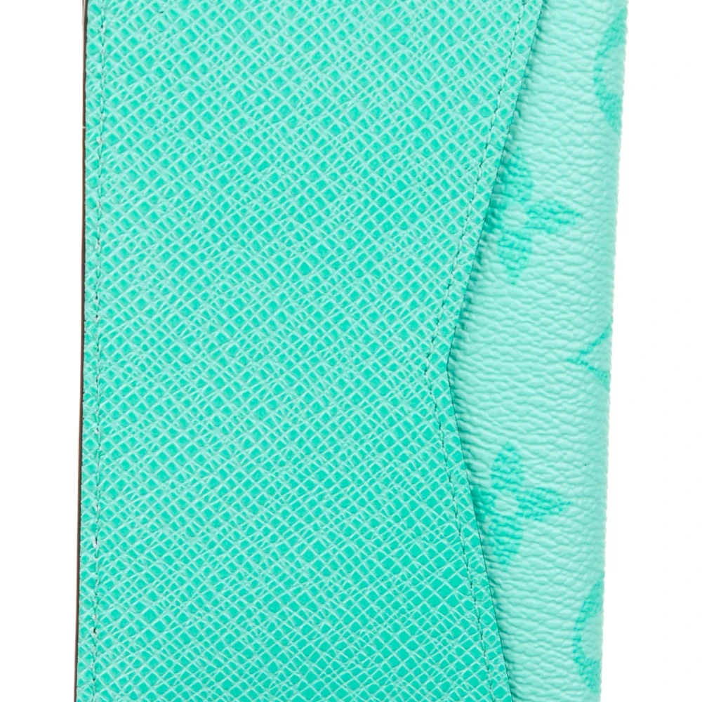 Lushentic Reviews Small Pocket Organizer – Sea Blue Monogram Canvas - Image 2