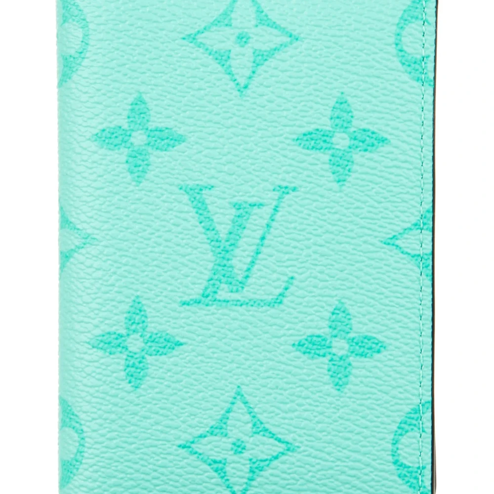 Lushentic Reviews Small Pocket Organizer – Sea Blue Monogram Canvas