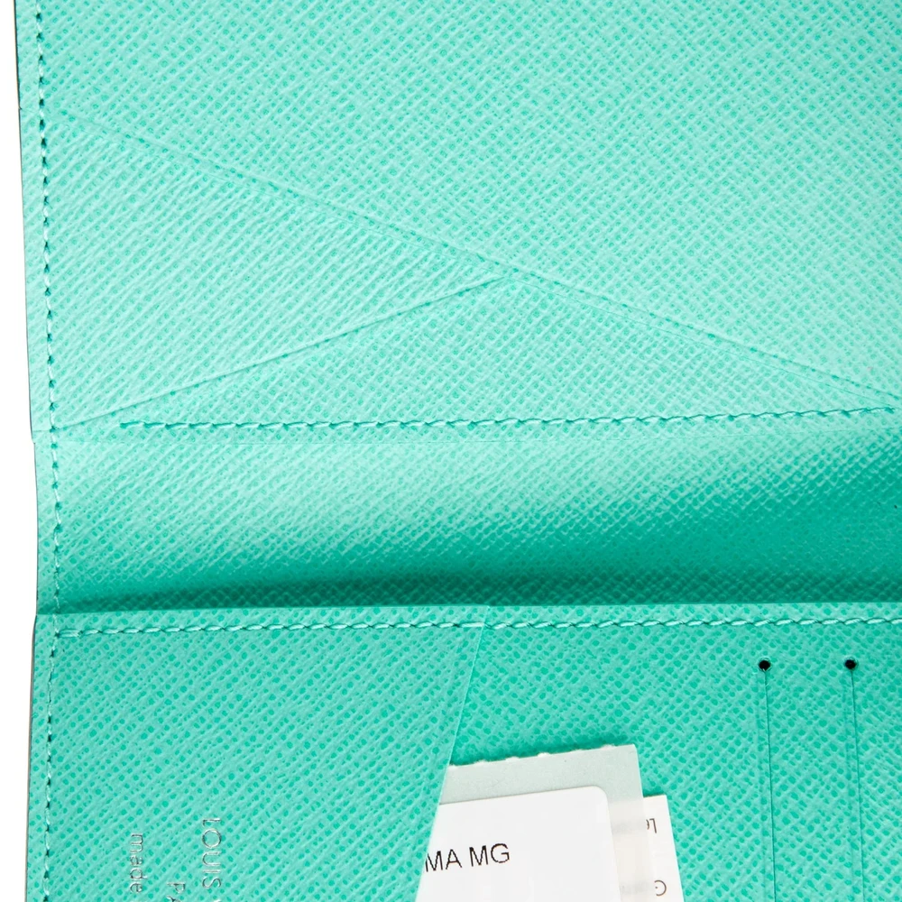 Lushentic Reviews Small Pocket Organizer – Sea Blue Monogram Canvas - Image 3