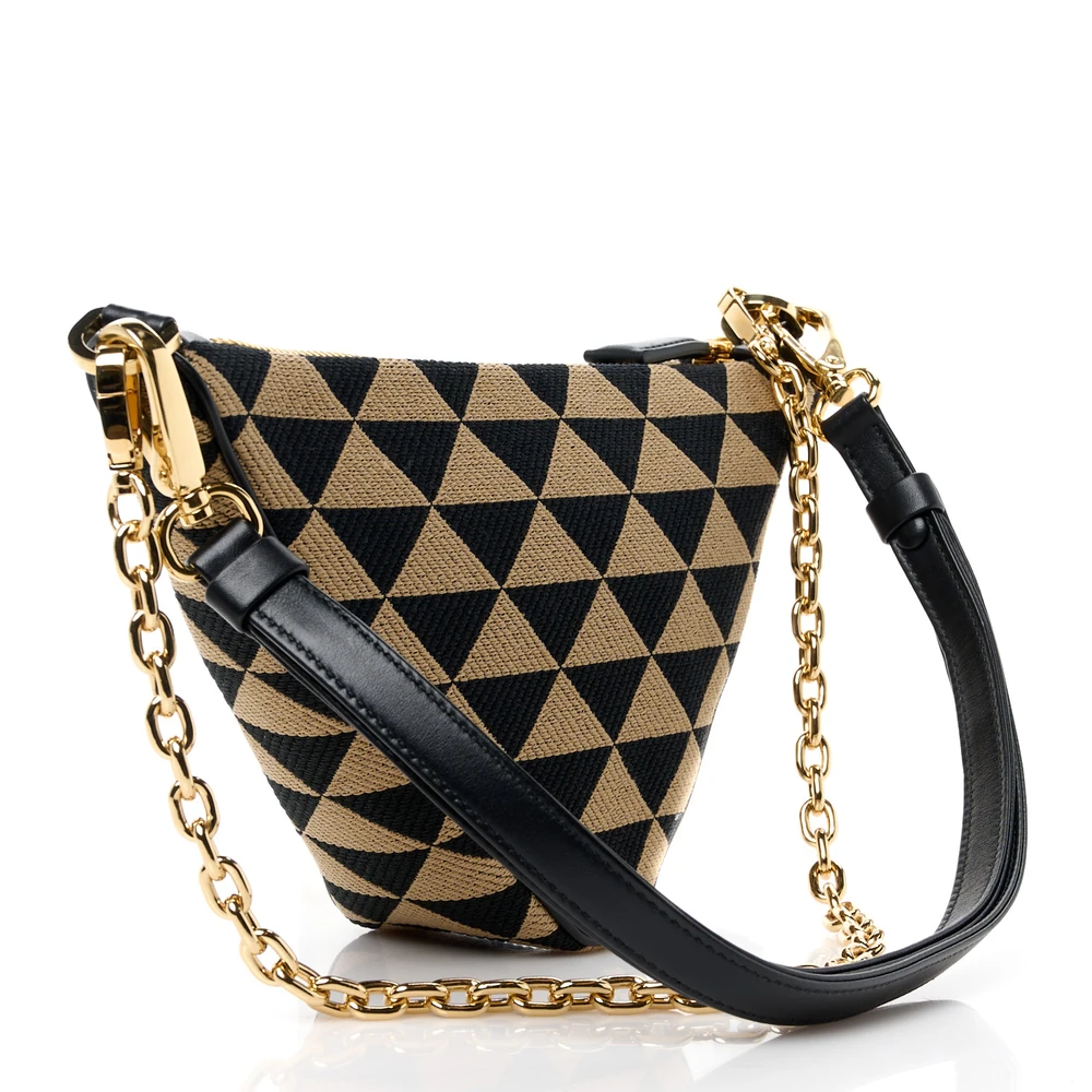 Lushentic Replica Handbags Mini Triangolo Symbole - Elegance Redefined - Image 3