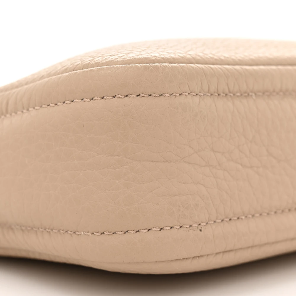 Lushentic Grade Replica Small Camera Crossbody Bag in Sand Leather - Image 4