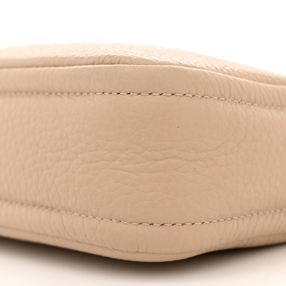 Lushentic Grade Replica Small Camera Crossbody Bag in Sand Leather - Image 5