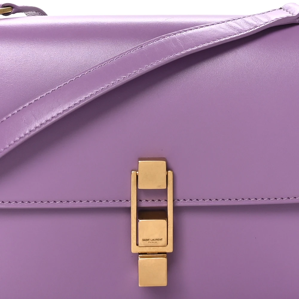 Buy Lushentic Grade Bags - Medium Carre Satchel Lilas Leather - Image 8