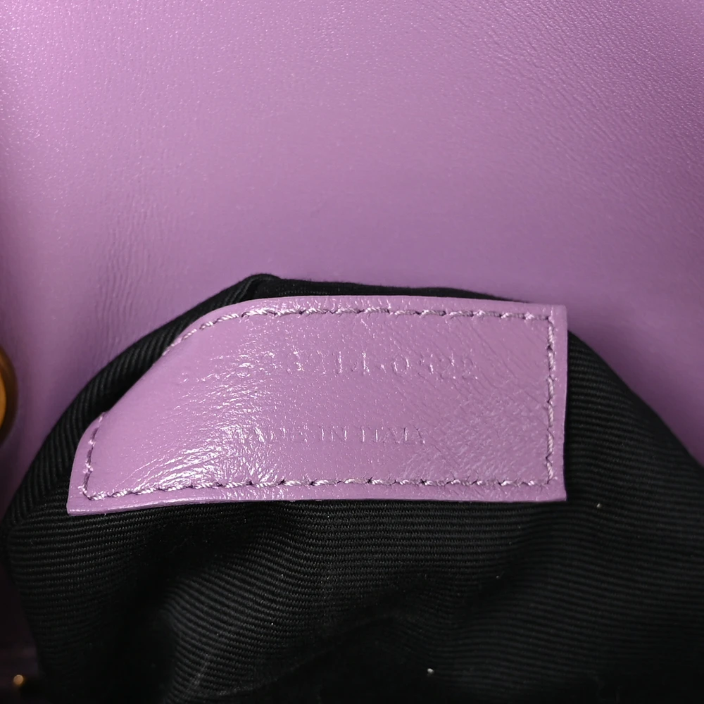 Buy Lushentic Grade Bags - Medium Carre Satchel Lilas Leather - Image 9