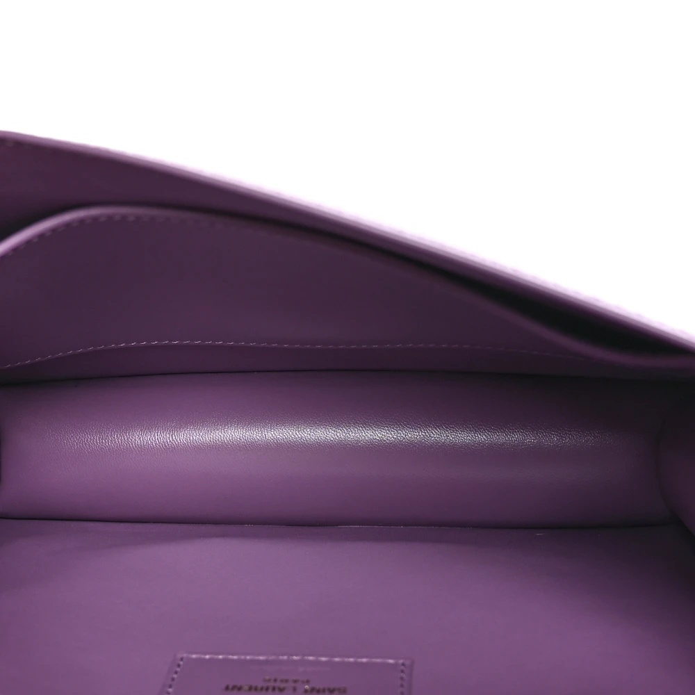 Buy Lushentic Grade Bags - Medium Carre Satchel Lilas Leather - Image 7