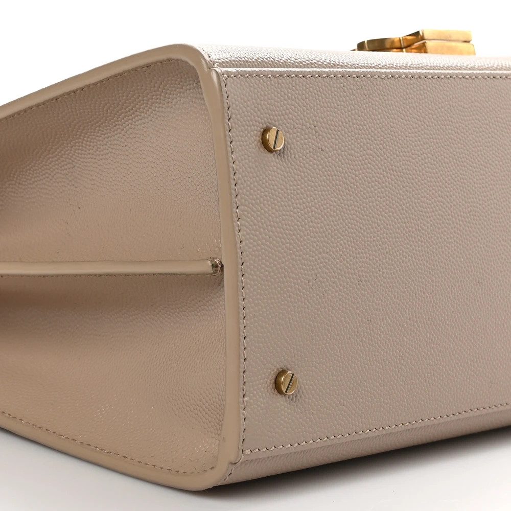 Lushentic Grade Medium Cassandra Bag – Classic Elegance in Dark Beige - Image 4
