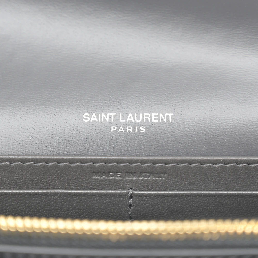 Lushentic Designer Bags: Medium Chain Wallet in Storm Monogram Design - Image 2