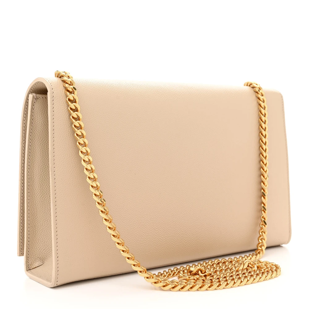 Lushentic Grade Medium Kate Satchel in Nude Powder Leather - Image 3