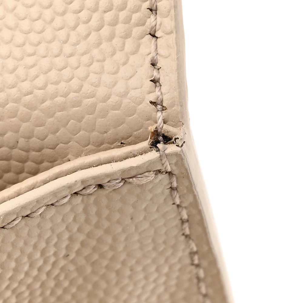 Lushentic Grade Medium Kate Satchel in Nude Powder Leather - Image 9