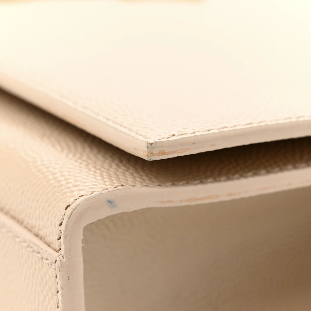 Lushentic Grade Medium Kate Satchel in Nude Powder Leather - Image 11