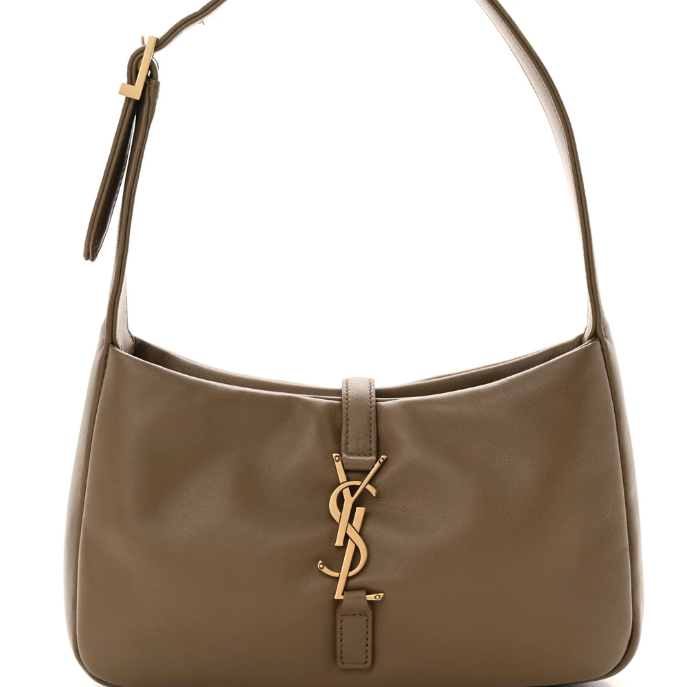 Lushentic Grade Bag Medium Le 5 à 7 Hobo Dark Peanut Gold - Image 9