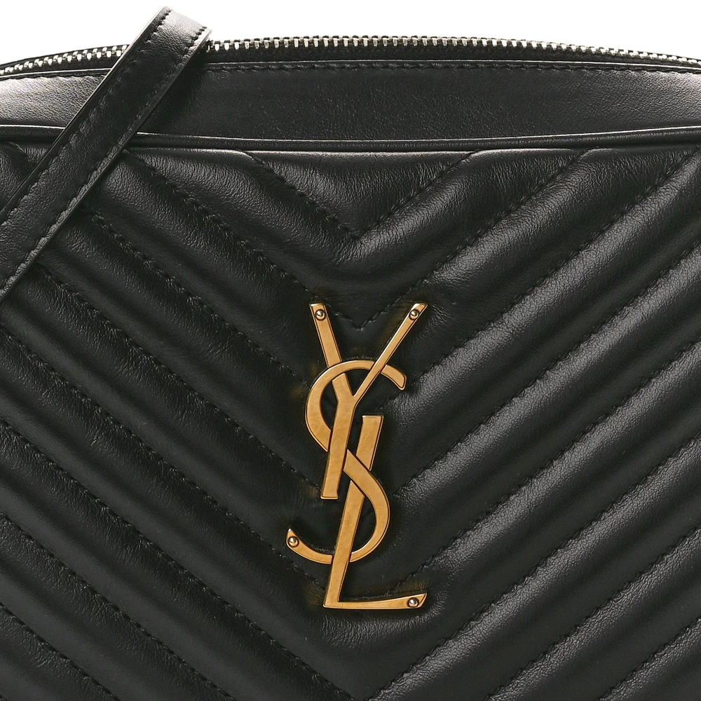 Lushentic Replica Handbags - Medium Lou Camera Bag in Black Leather - Image 8