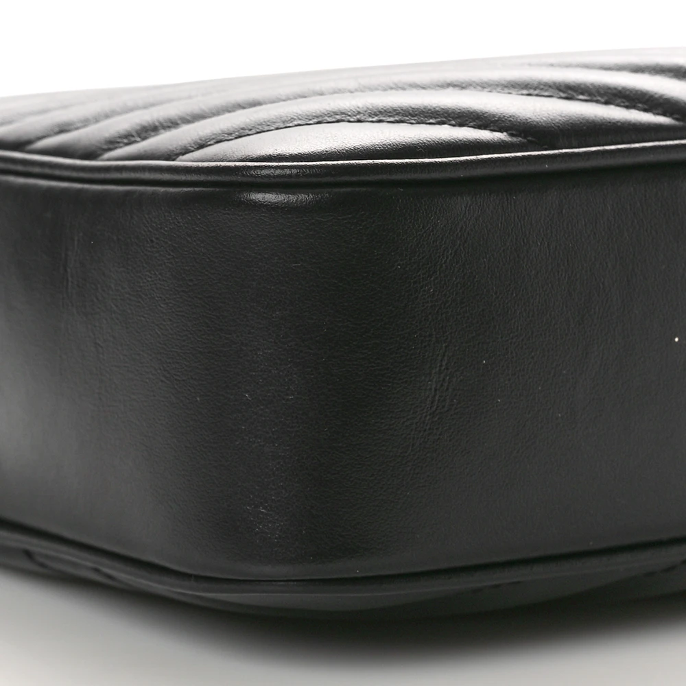 Lushentic Replica Handbags - Medium Lou Camera Bag in Black Leather - Image 4