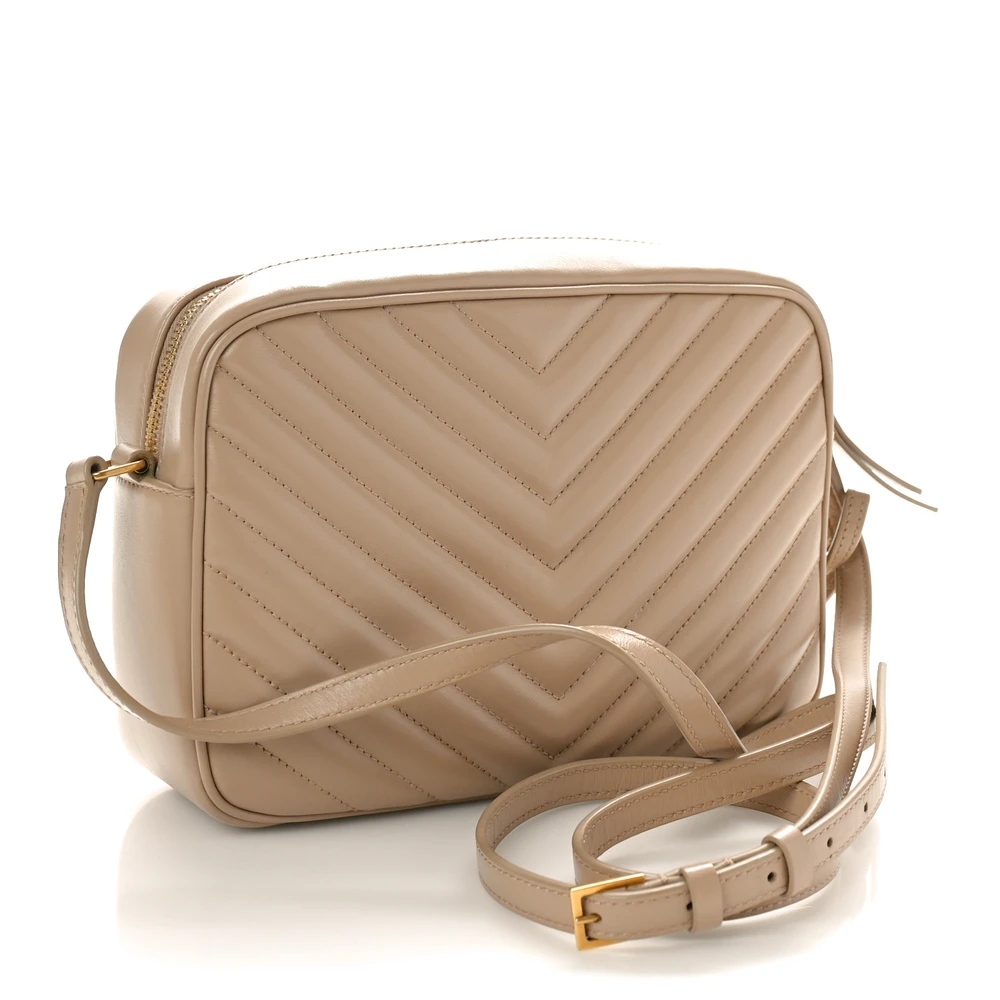 Lushentic Bags: Medium Lou Camera Bag in Dark Latte - Image 3